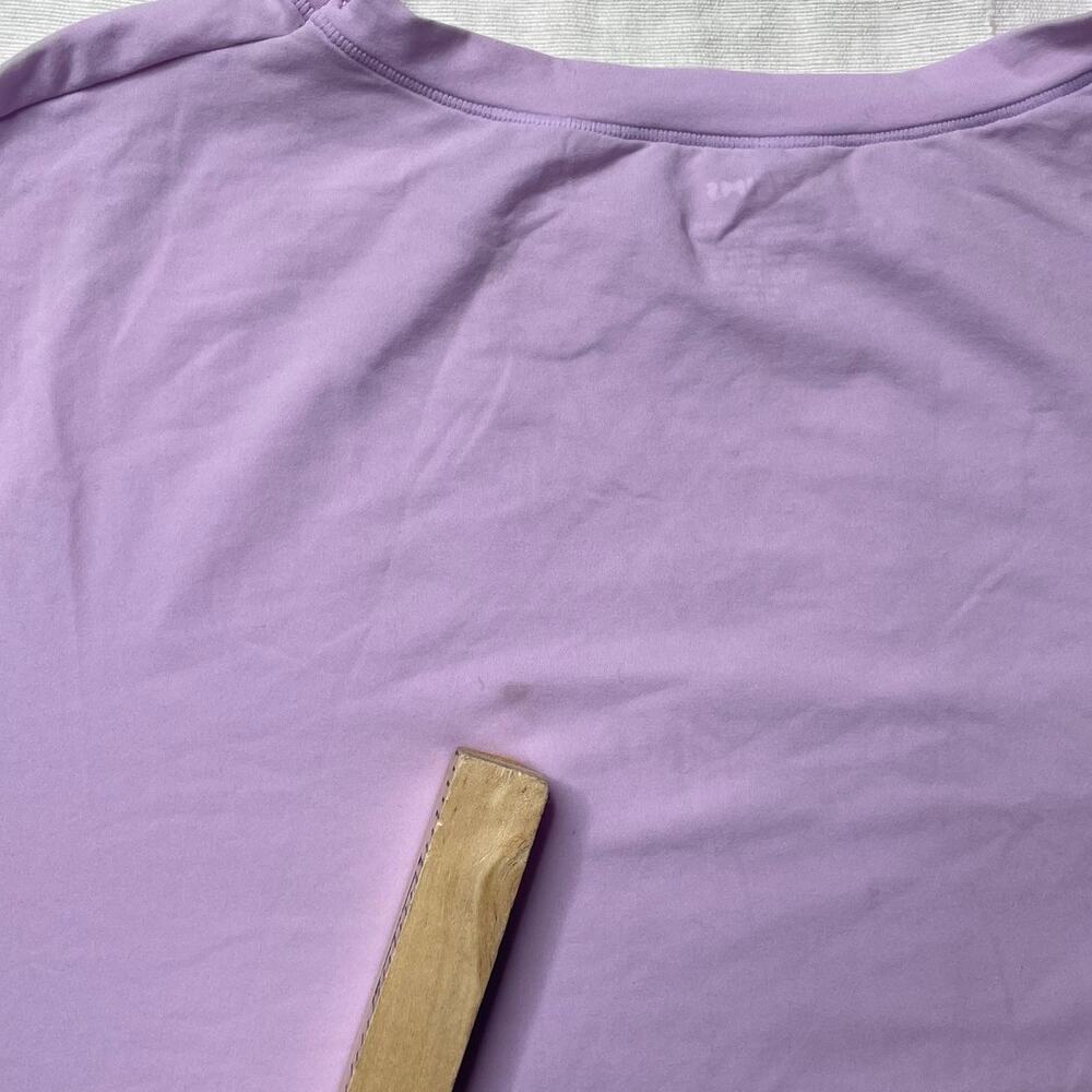 Skims Fits Everybody Long Sleeve Shirt Lavender Purple Sz 4X Stretch Comfy - Picture 4 of 5